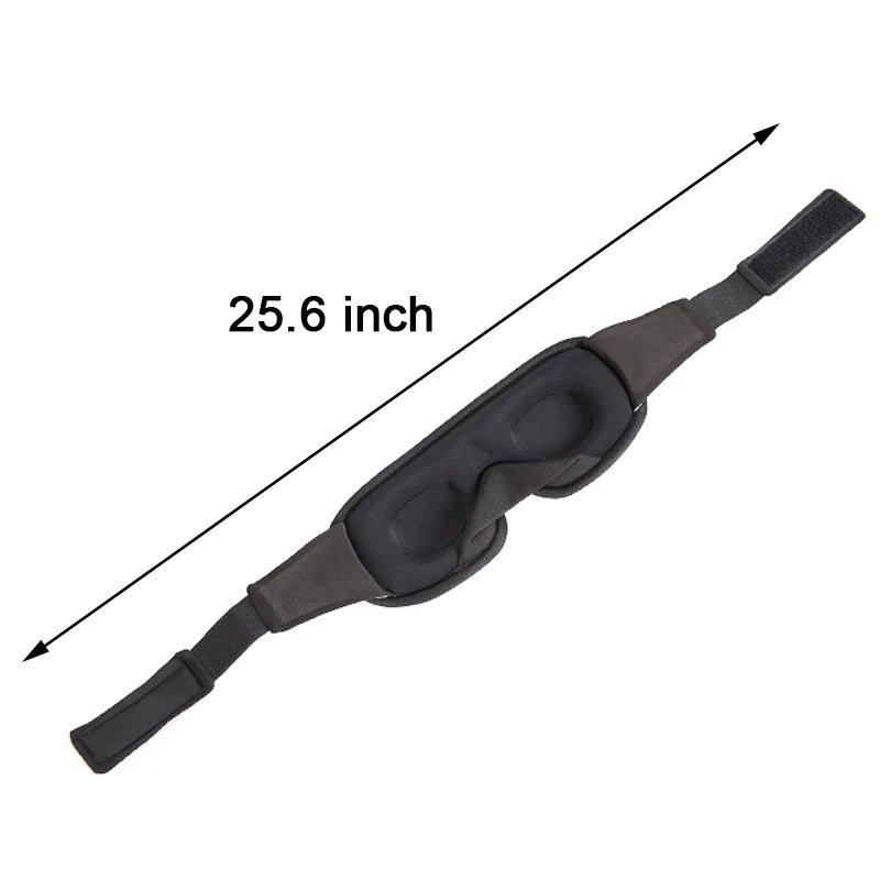 3D Padded Sleep Mask – Light-Blocking Eye Shade