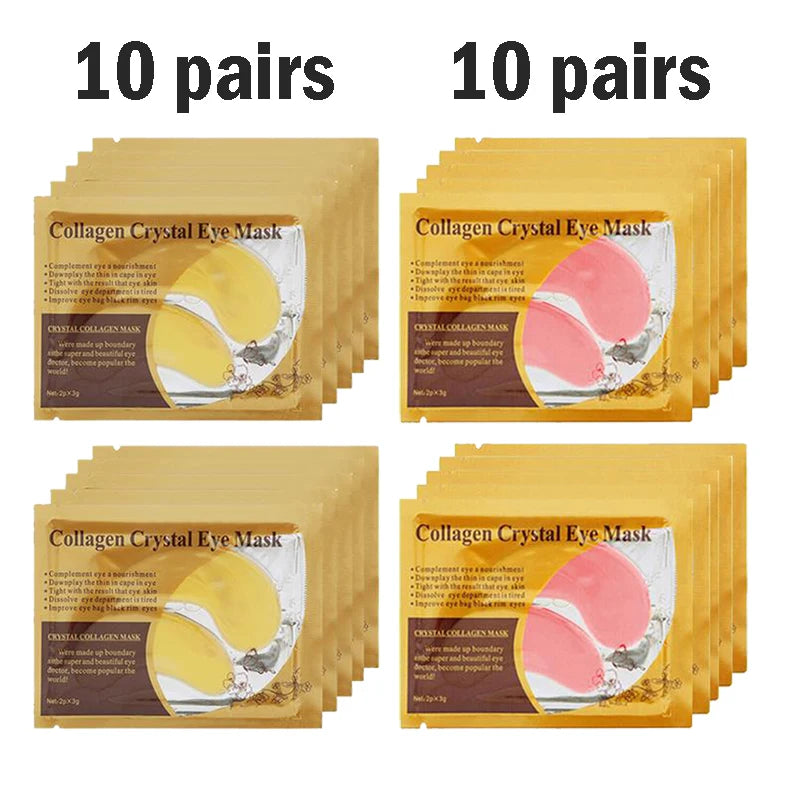 Gold Collagen Crystal Eye Mask for Firming & Moisturizing Care