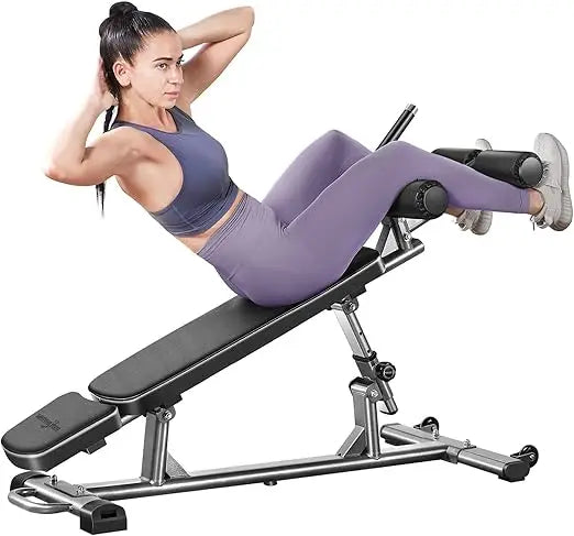 Adjustable Sit-Up & Weight Bench – Flat, Incline & Decline