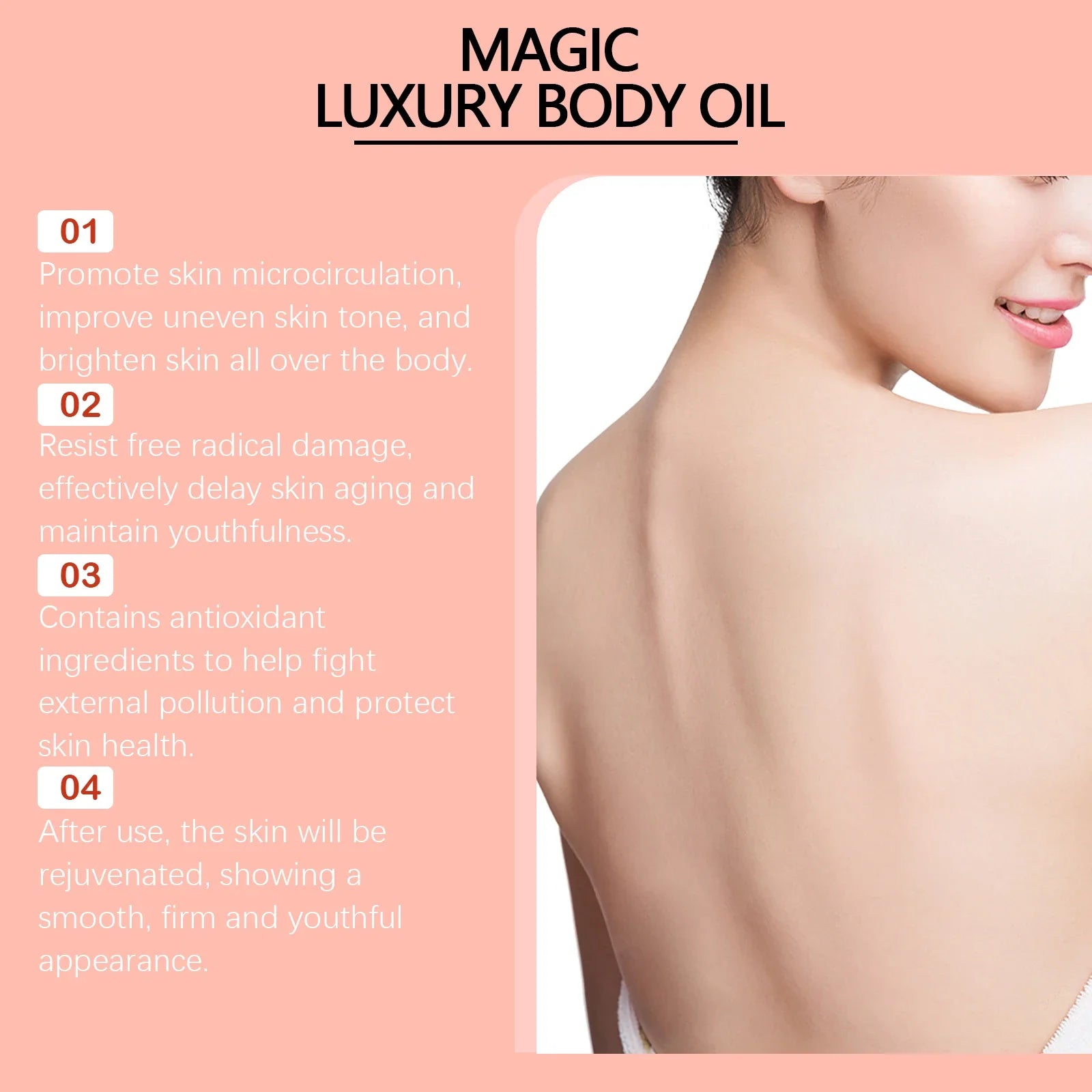 Firming & Tightening Body Oil for Smooth, Radiant Skin