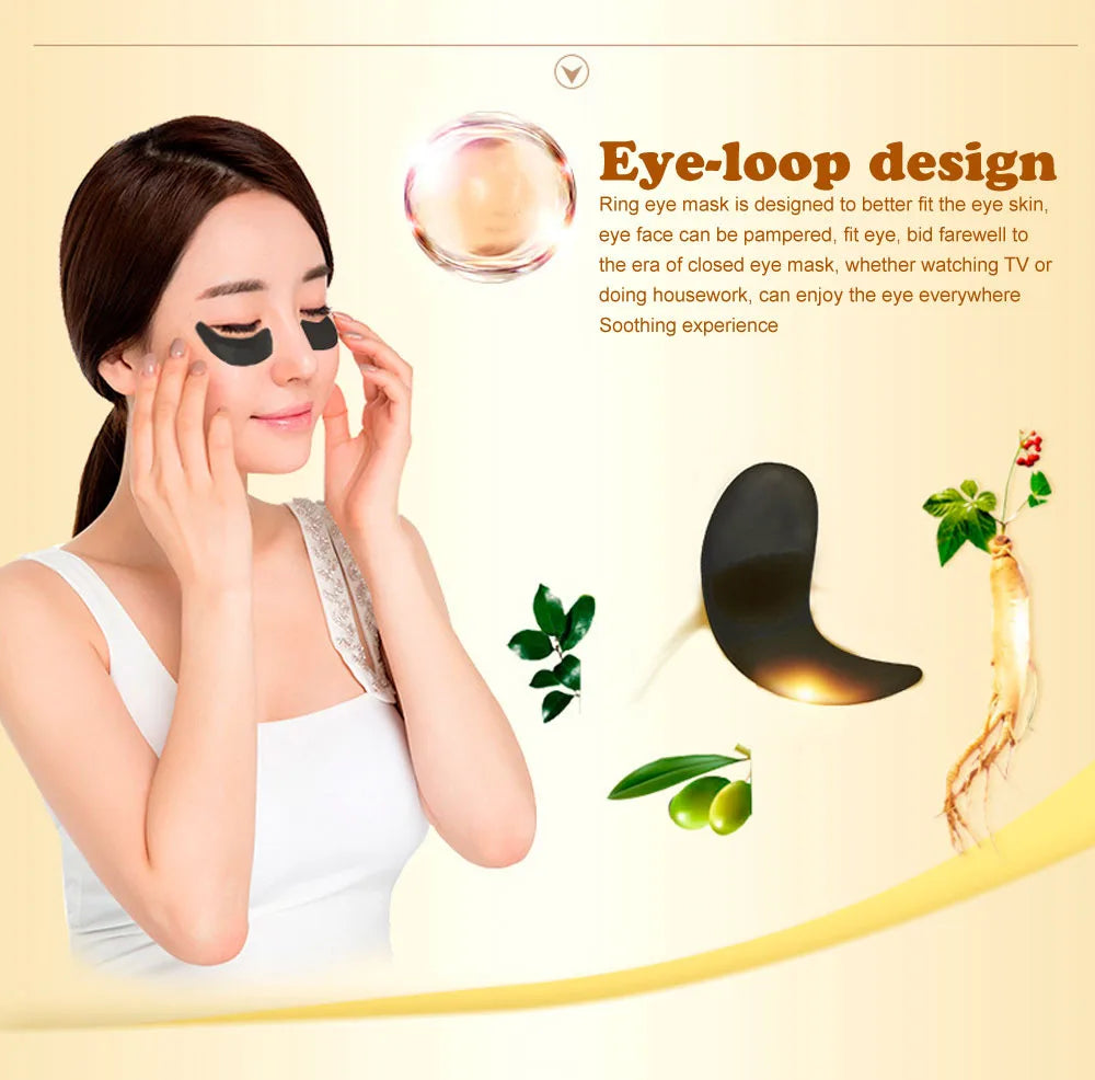 Gold Collagen Crystal Eye Mask for Firming & Moisturizing Care