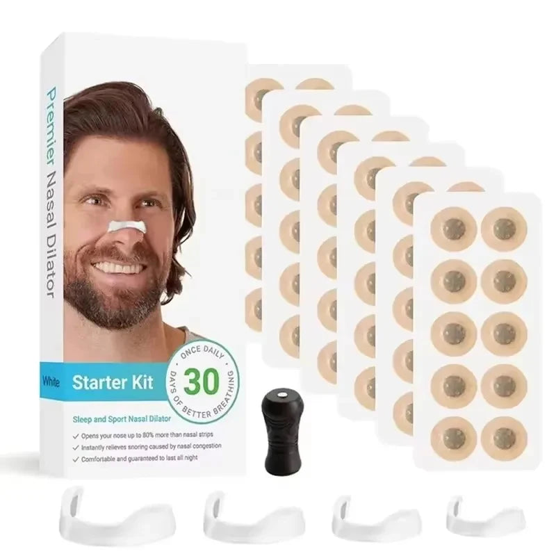 Anti-Snoring Nose Clip – Magnetic Nasal Breathing Dilator Kit