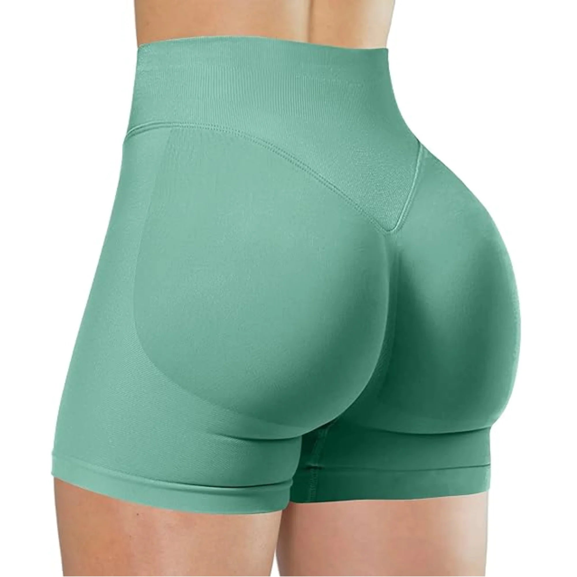 High-Waist Summer Yoga Shorts – Fashionable Fitness Leggings