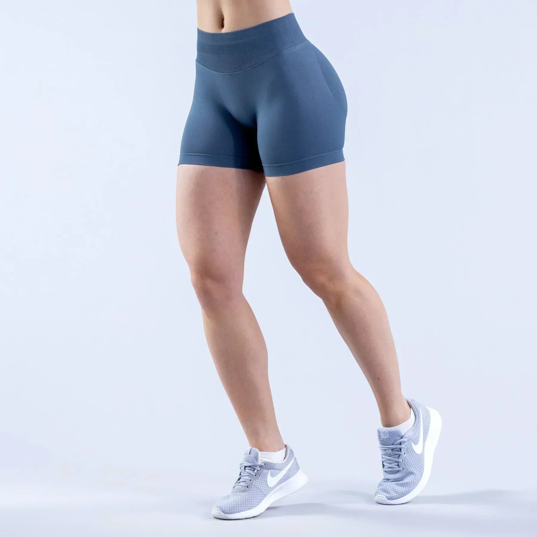 High-Waist Summer Yoga Shorts – Fashionable Fitness Leggings
