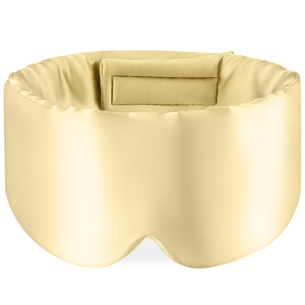 Mulberry Silk Sleep Mask – Soft Padded Light-Blocking Eyepatch
