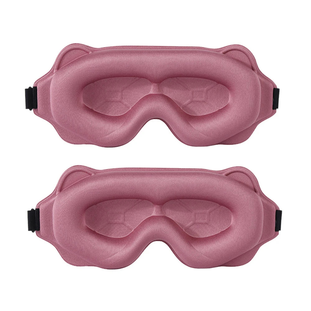 3D Sleep Mask – Soft Light-Blocking Eye Shade