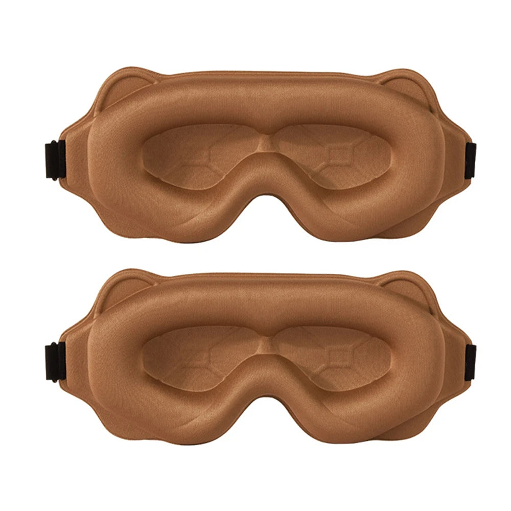3D Sleep Mask – Soft Light-Blocking Eye Shade