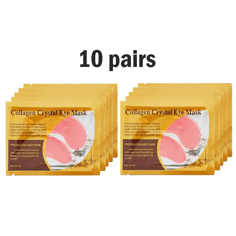 Gold Collagen Crystal Eye Mask for Firming & Moisturizing Care