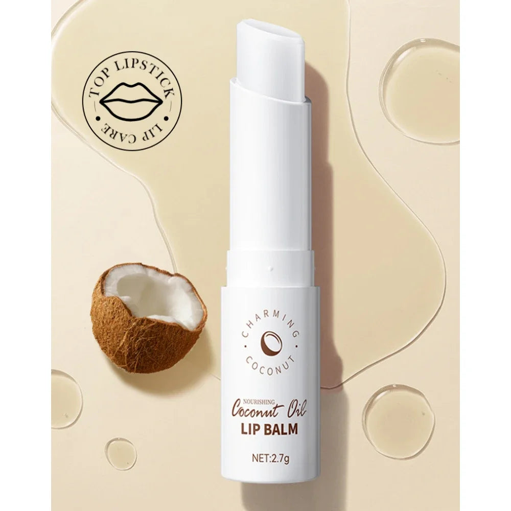 Coconut Lip Balm for Long-Lasting Moisture and Care