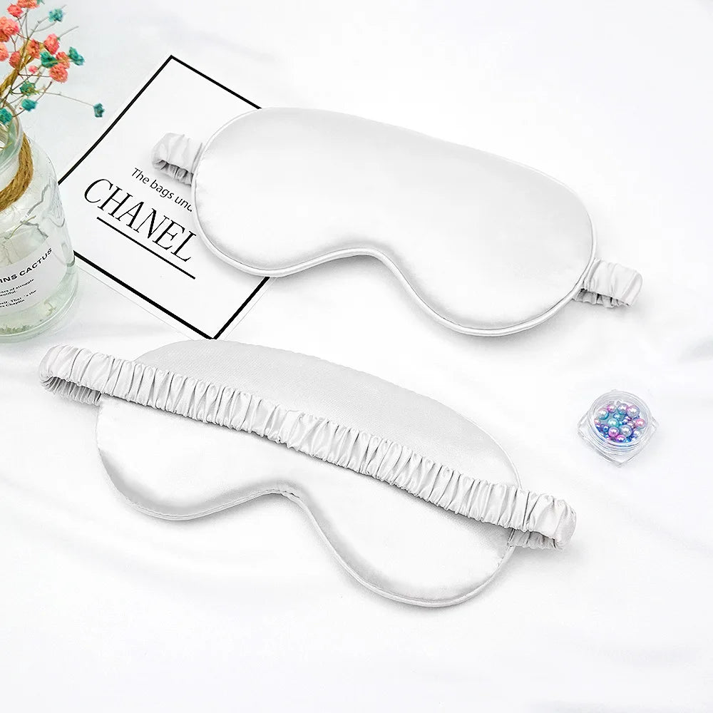 Imitated Silk Sleep Eye Mask Light Blocking Eyeshade
