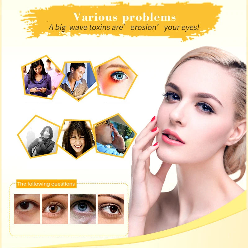 Gold Collagen Crystal Eye Mask for Firming & Moisturizing Care