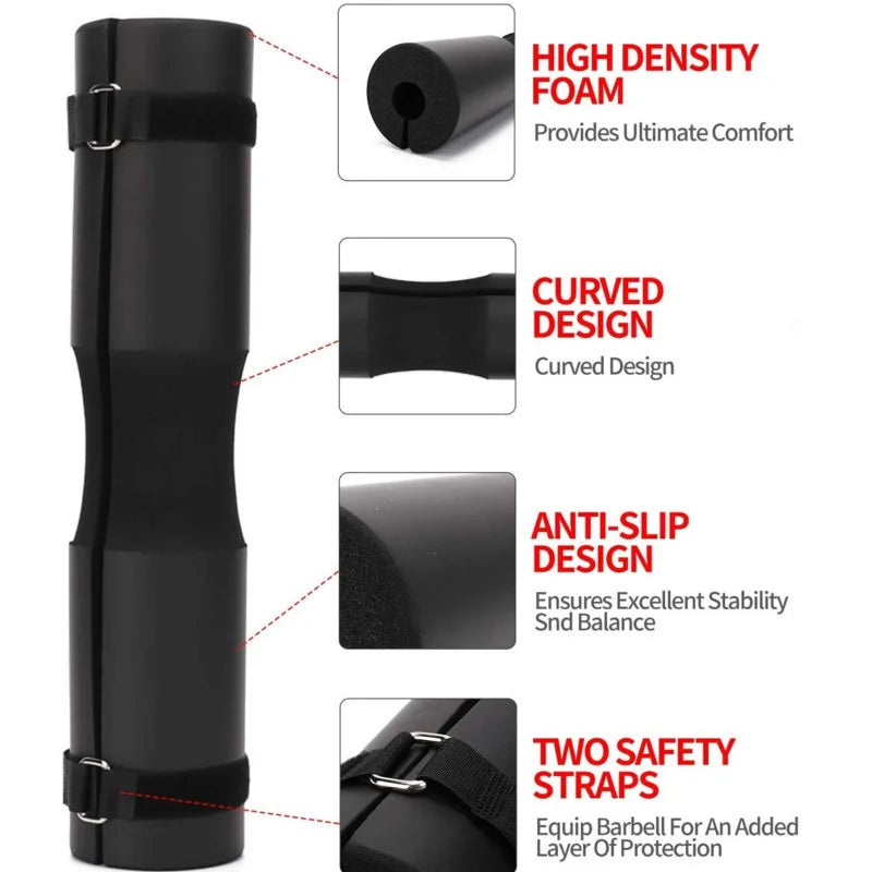 Barbell Squat Pad – Foam Neck & Shoulder Support