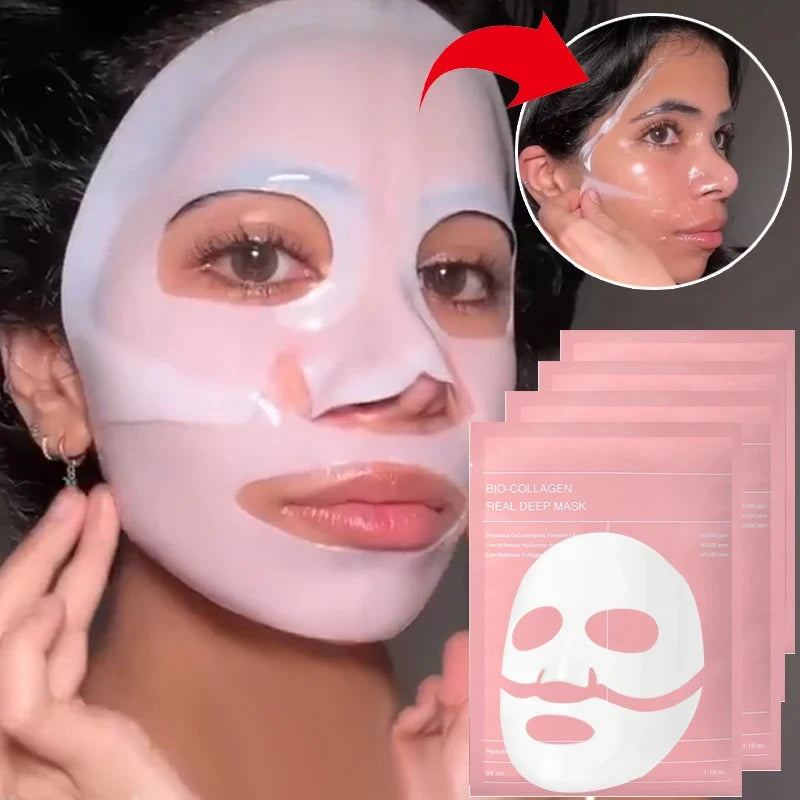 Bio Collagen Facial Mask – Hydrating & Pore-Refining Overnight Mask