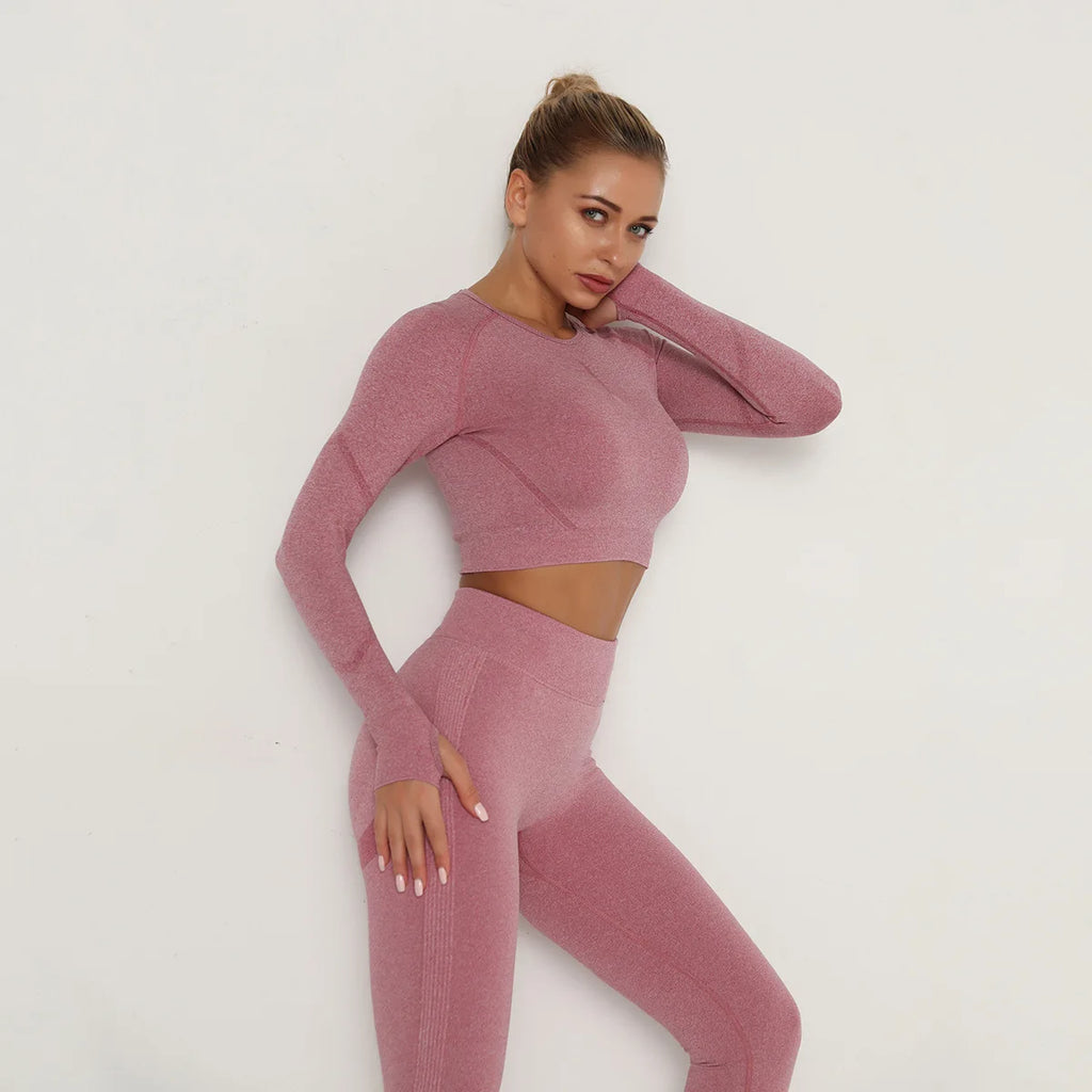 Women’s Seamless Tie Dye Push Up Yoga Leggings