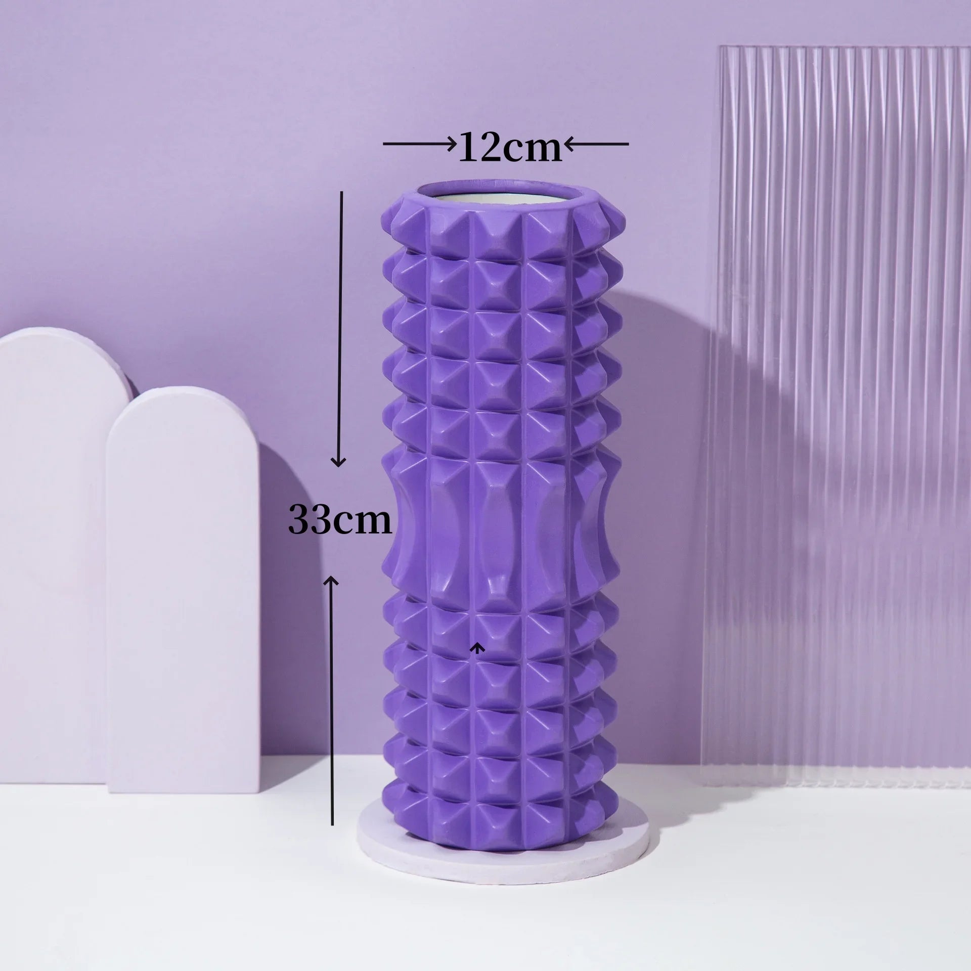 33/45cm Foam Roller Yoga Column for Muscle Massage & Fitness