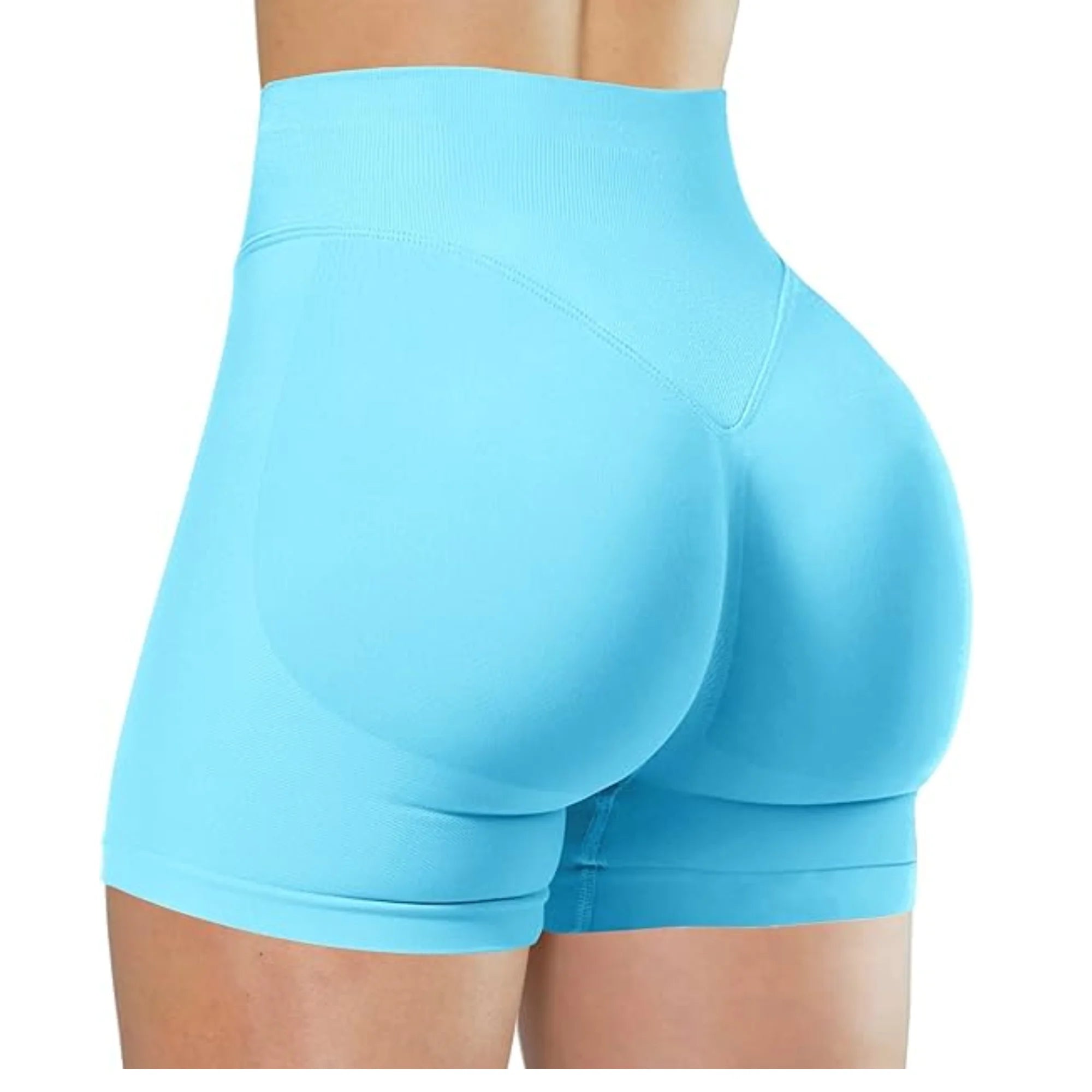 High-Waist Summer Yoga Shorts – Fashionable Fitness Leggings