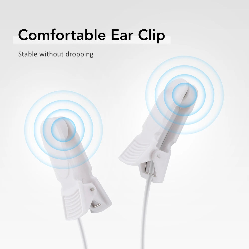 Ear Clip CES Therapy Device for Insomnia and Anxiety Relief