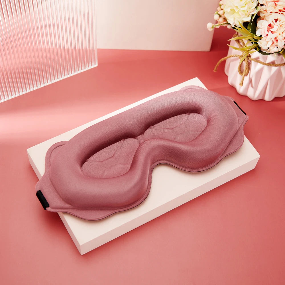 3D Memory Foam Sleep Mask Light Blocking Eyeshade
