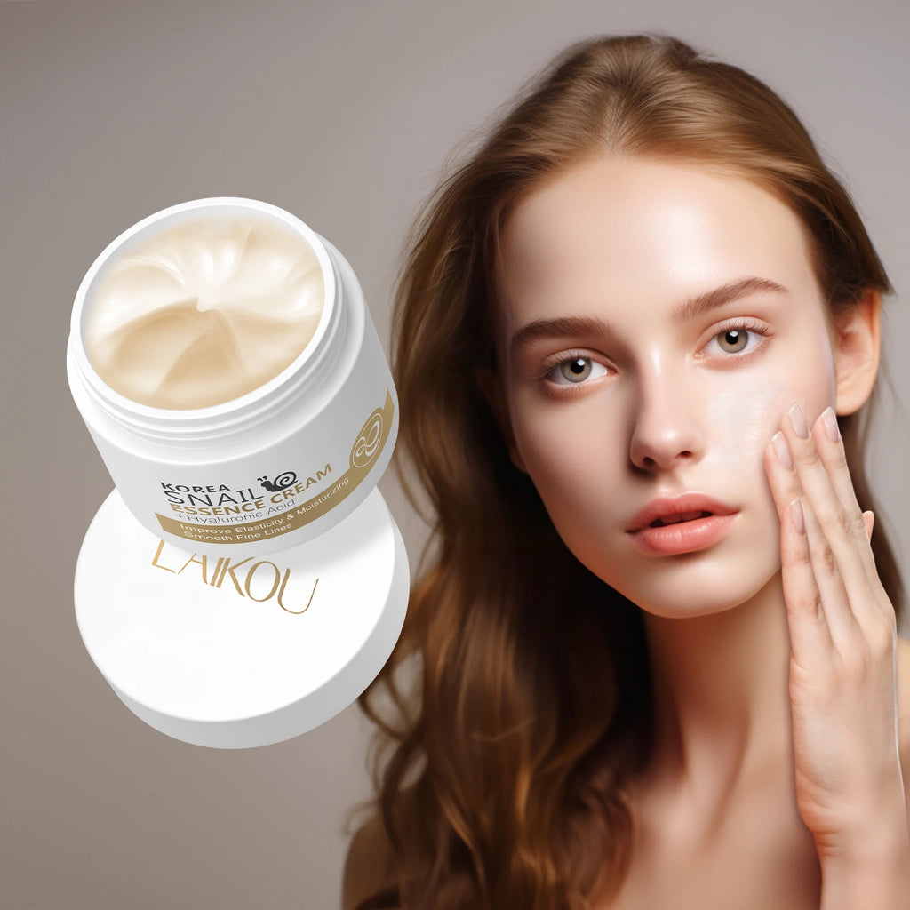 Snail Anti-Aging Face Cream – Collagen & Moisturizing Day Cream