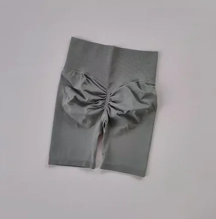 Women’s High-Waist Yoga Shorts – Hip Push-Up & Tummy Control