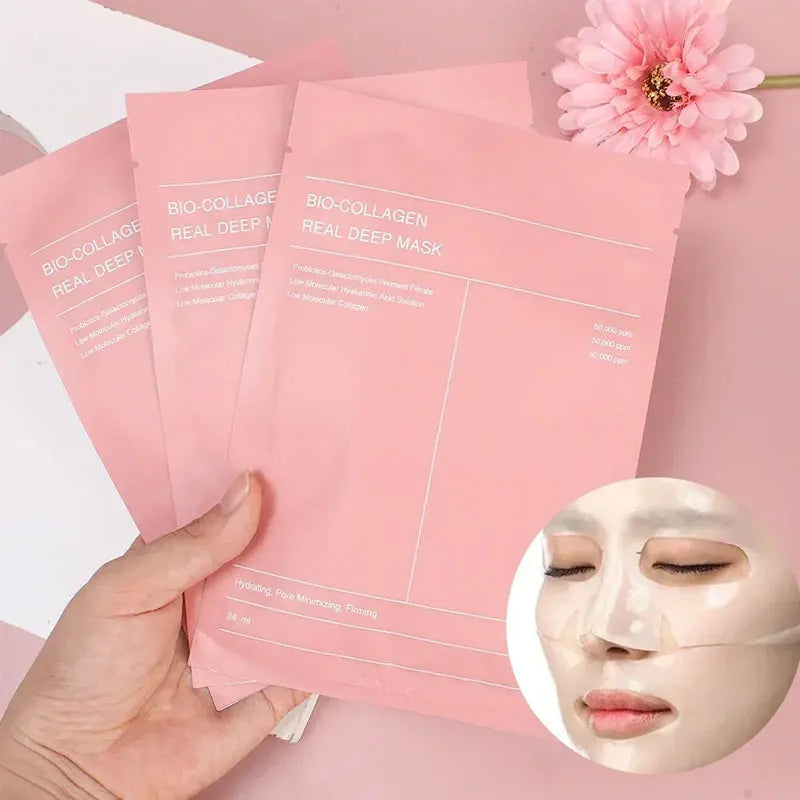 Bio Collagen Facial Mask – Hydrating & Pore-Refining Overnight Mask