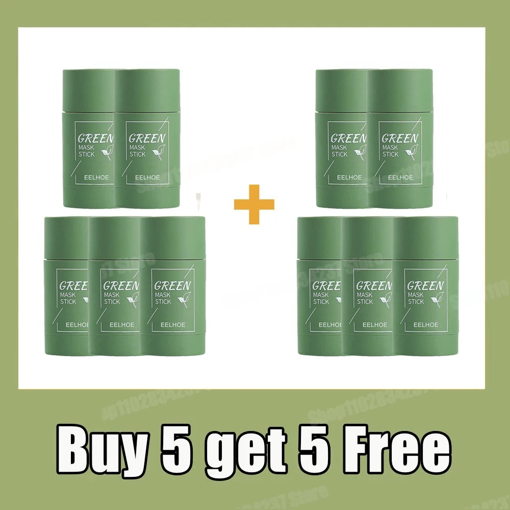 Green Tea Mud Mask – Deep Cleansing & Oil Control