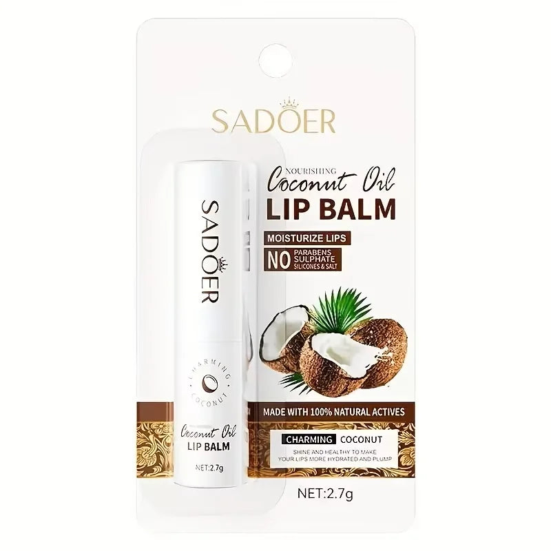 Coconut Lip Balm for Long-Lasting Moisture and Care