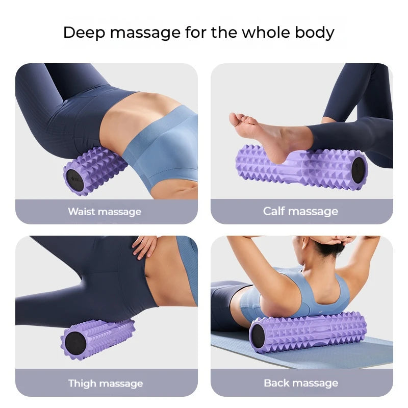 33/45cm Foam Roller Yoga Column for Muscle Massage & Fitness