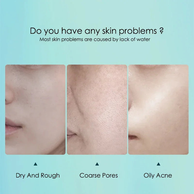 10PCS Hyaluronic Acid Hydrating Facial Sheet Masks