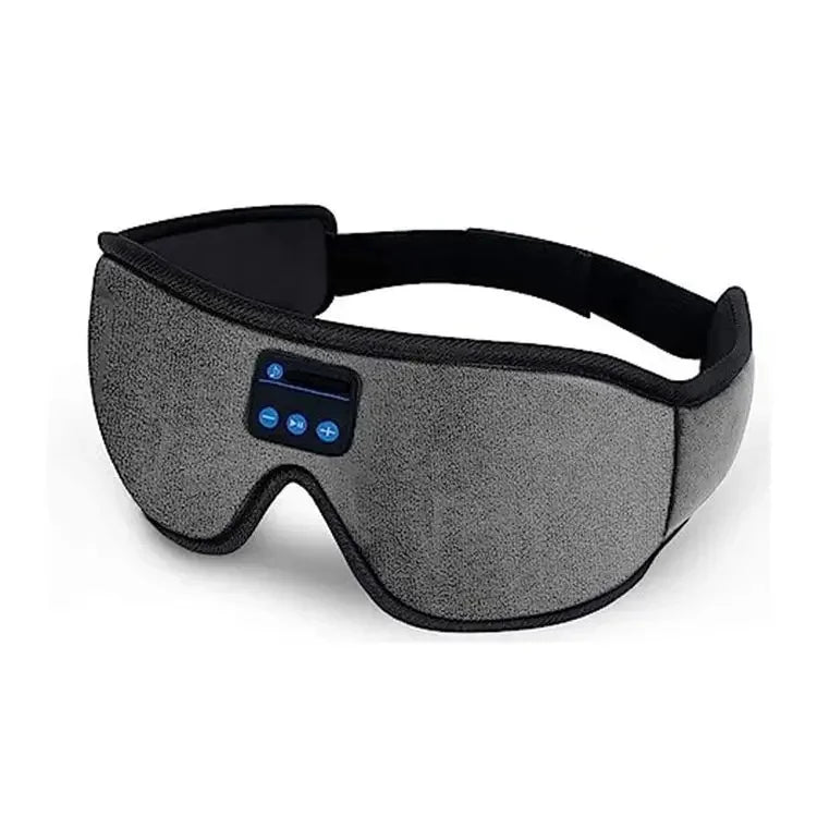3D Bluetooth Sleep Eye Mask with Built-in HD Music Headphones