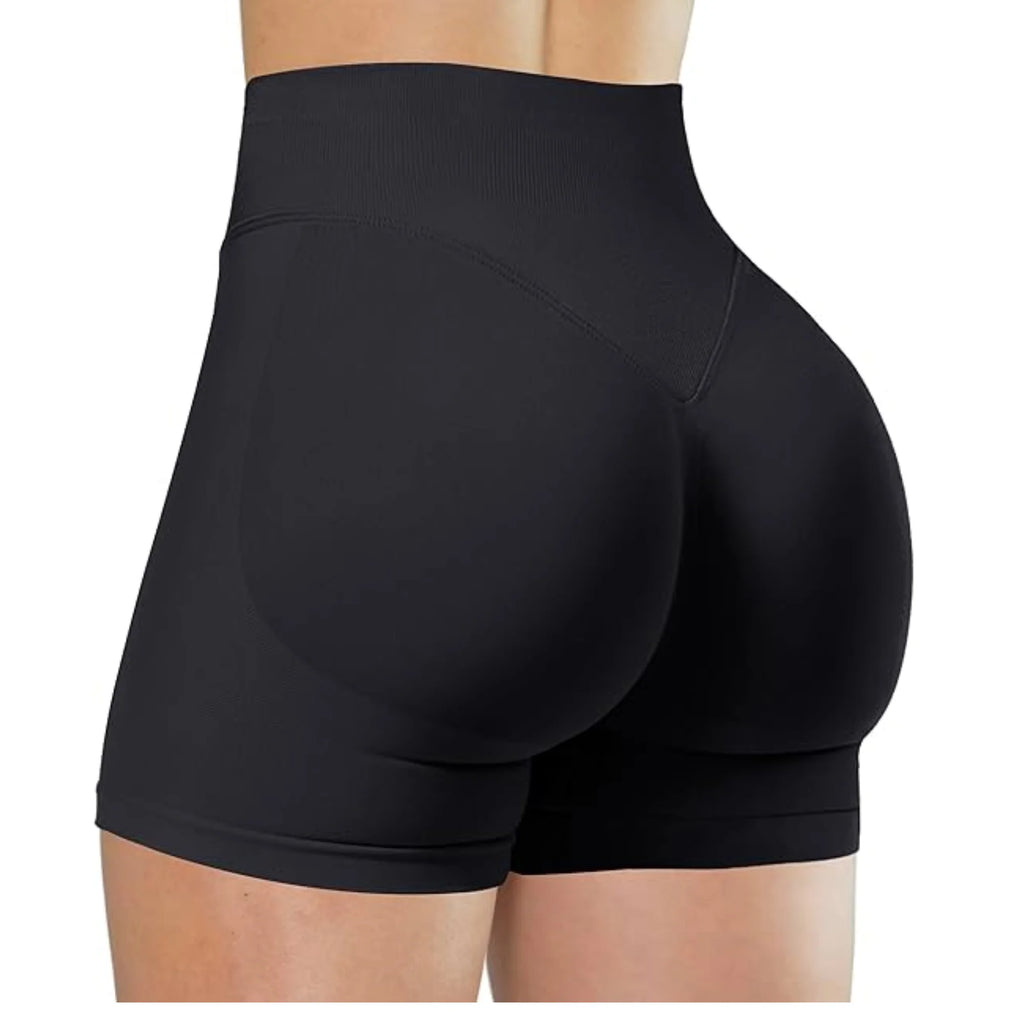High-Waist Summer Yoga Shorts – Fashionable Fitness Leggings