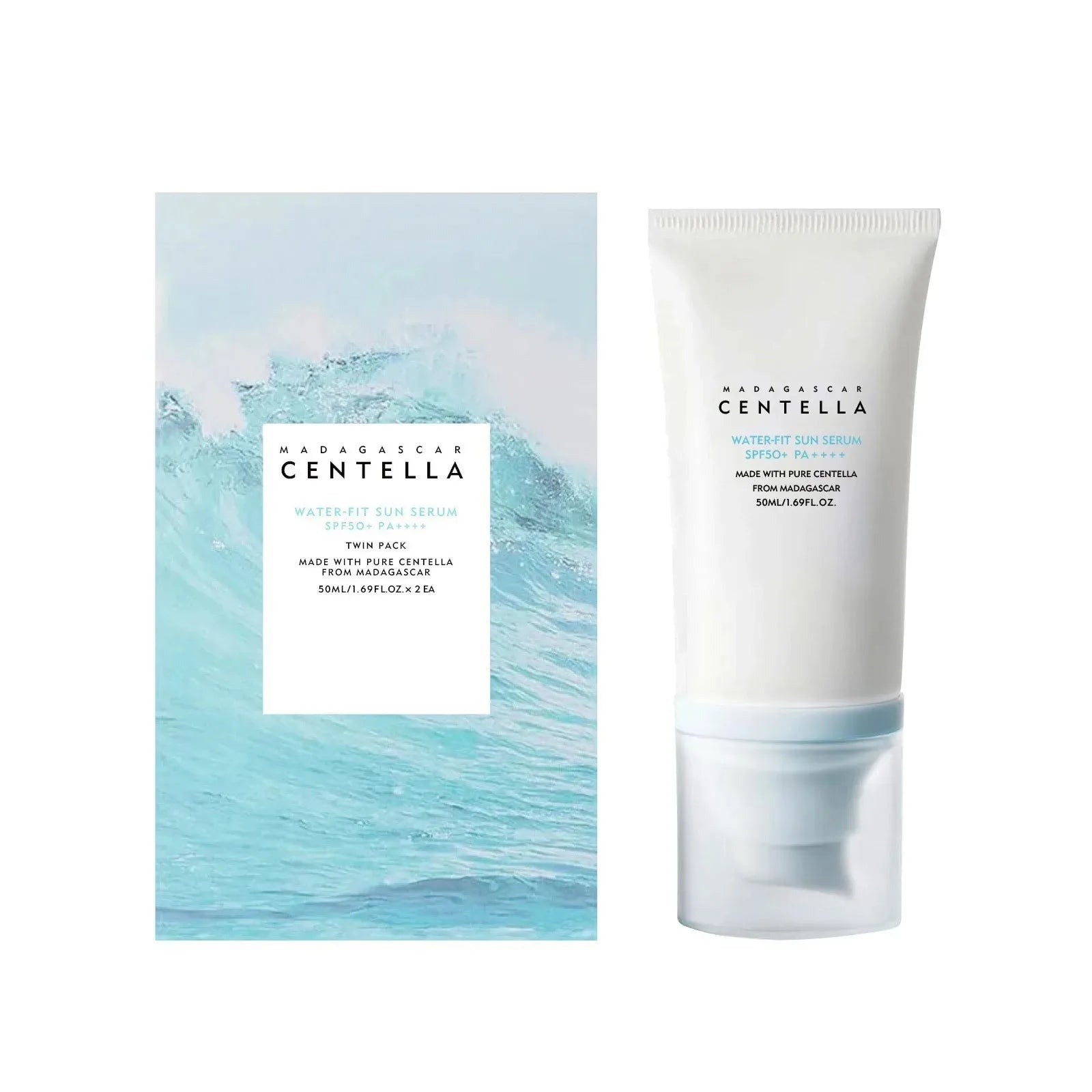 Centella Facial Sunscreen SPF50+ Moisturizing Sunblock