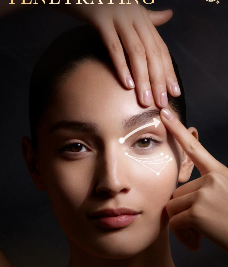 24K Gold Hyaluronic Acid Eye Cream for Dark Circles & Firming