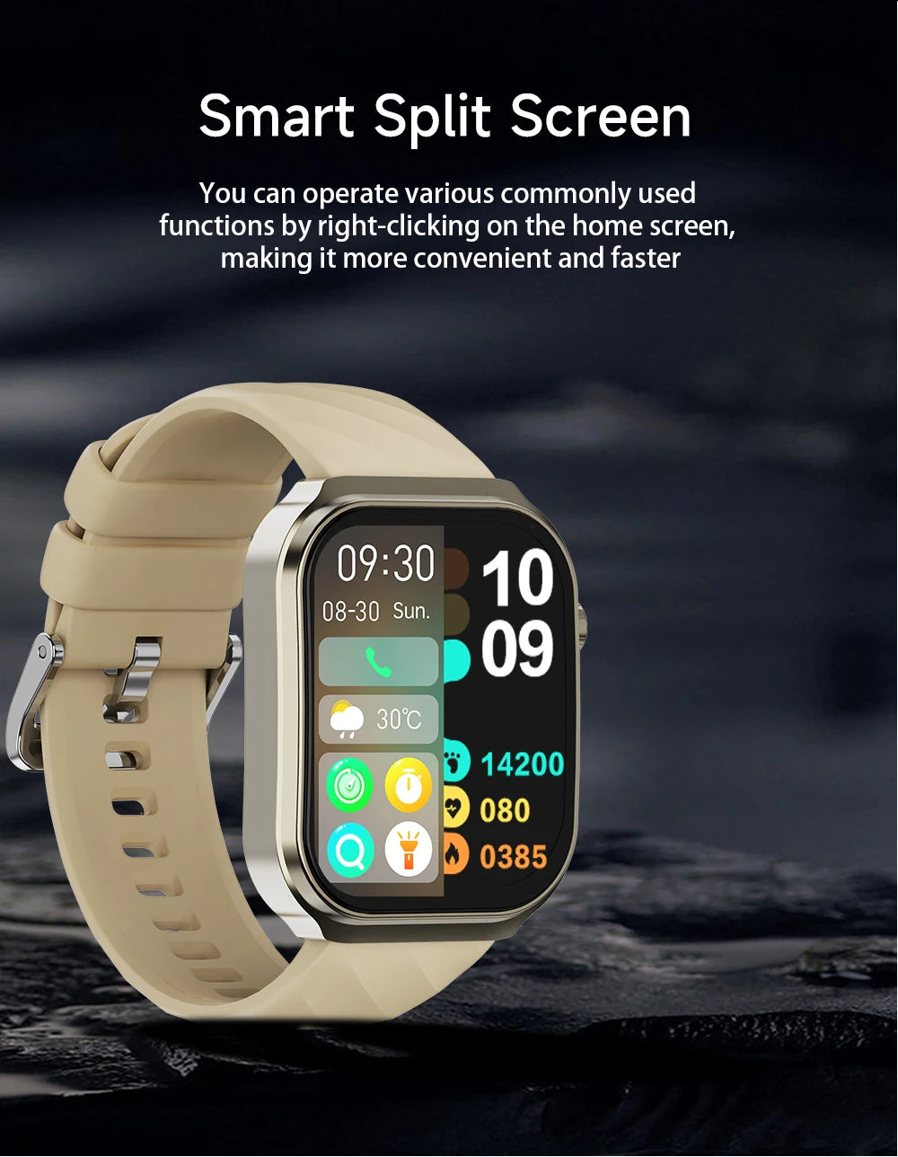 LIGE 2025 AI Health Diagnose Smartwatch with Bluetooth Call