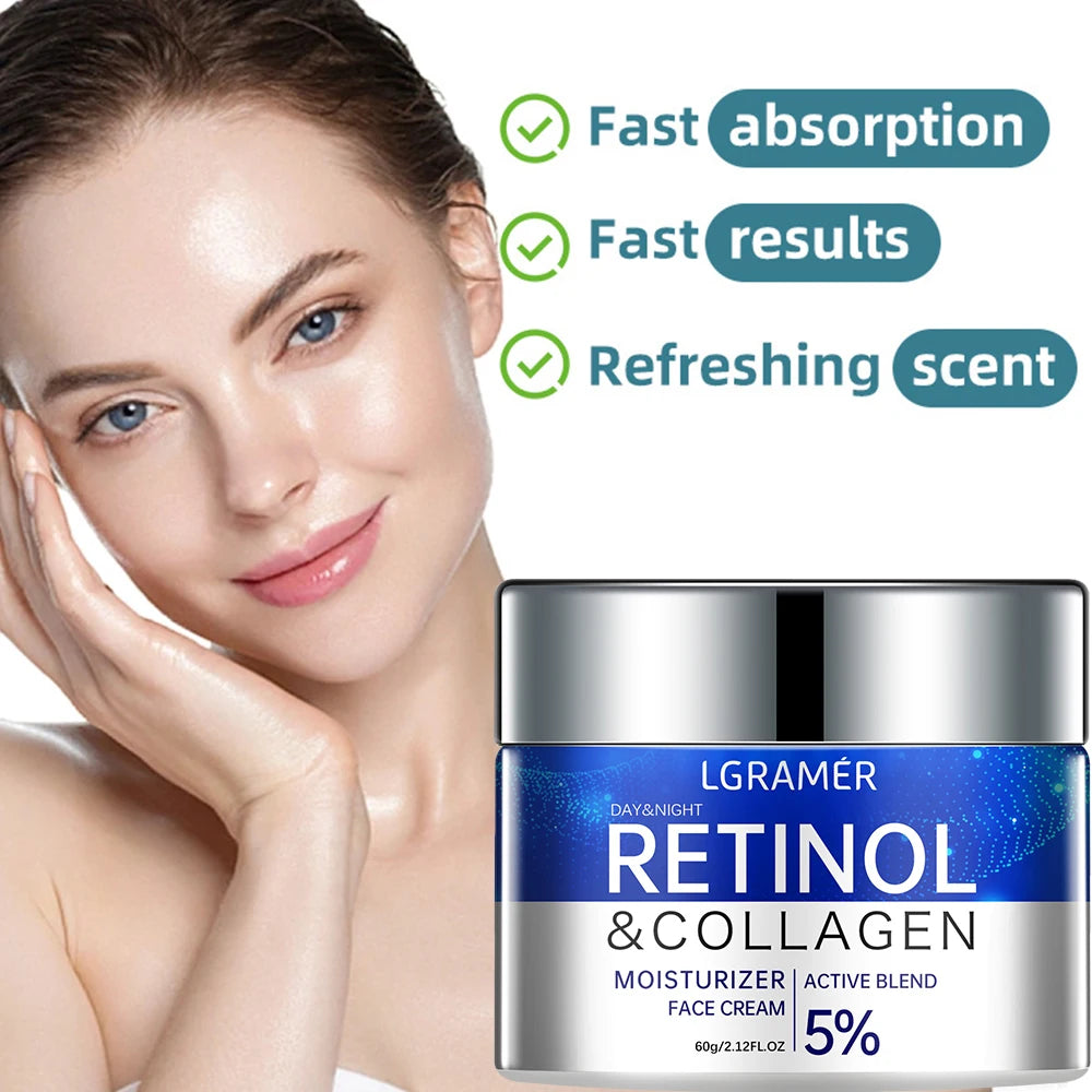 Retinol Anti-Aging Cream for Firming and Wrinkle Reduction