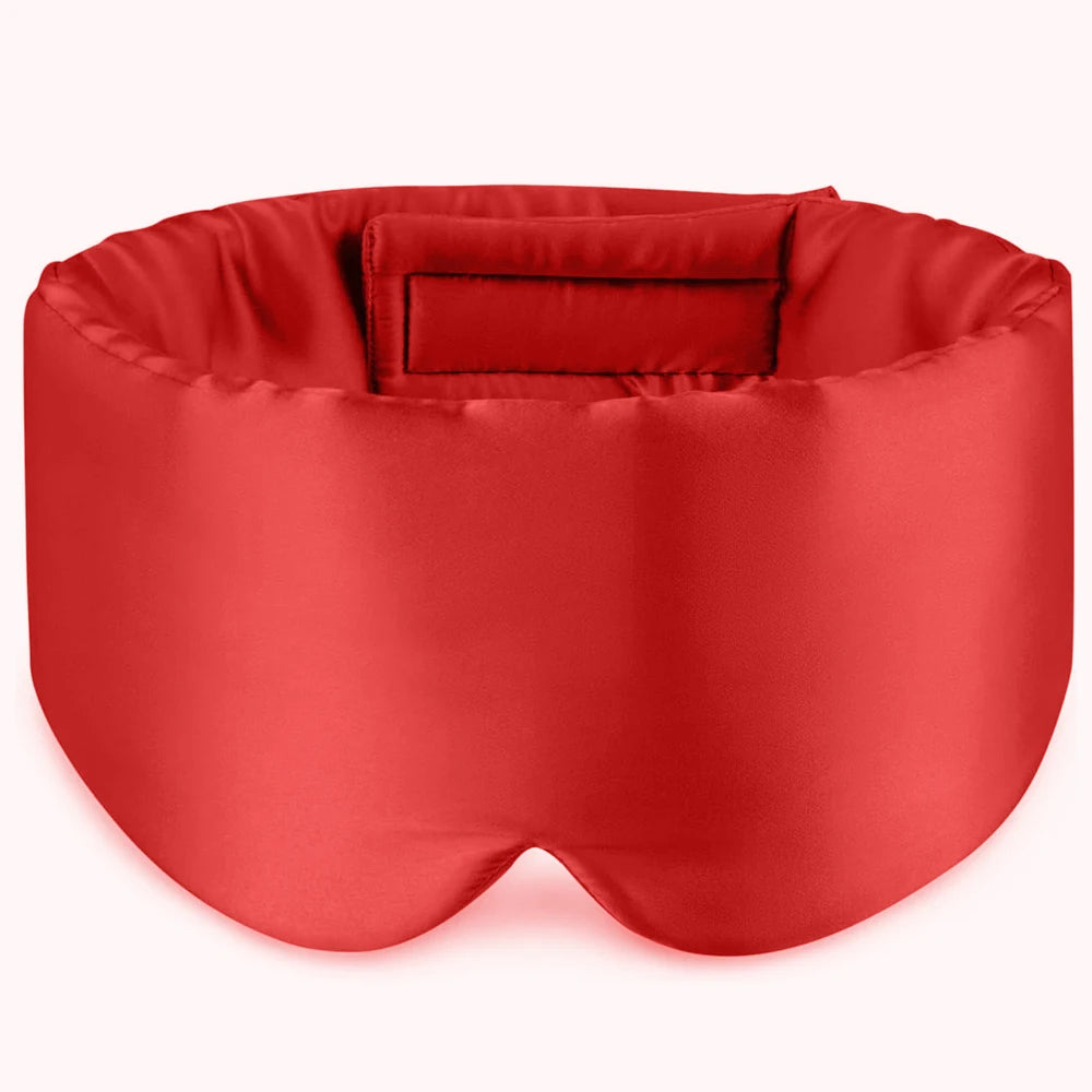 Mulberry Silk Sleep Mask – Soft Padded Light-Blocking Eyepatch