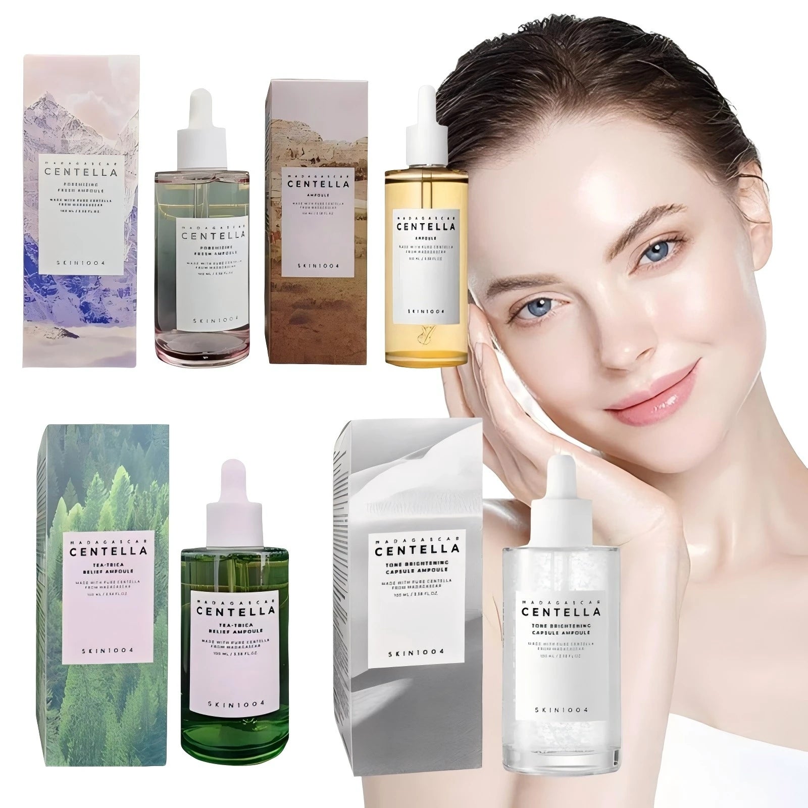 Skin1004 Centella Asiatica Ampoule – Hydrating & Brightening Serum