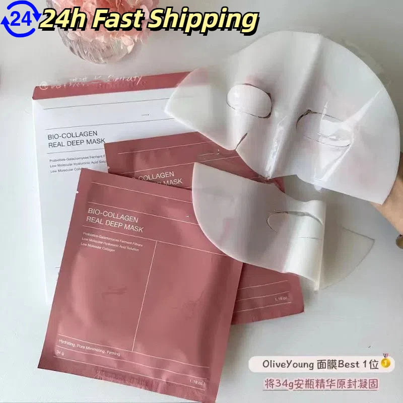 Bio Collagen Facial Mask – Hydrating & Pore-Refining Overnight Mask