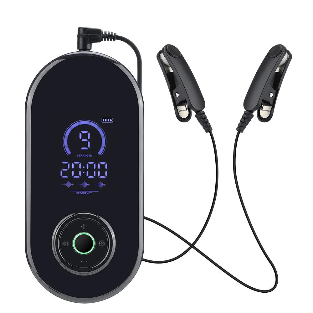 Ear Clip CES Therapy Device for Insomnia and Anxiety Relief