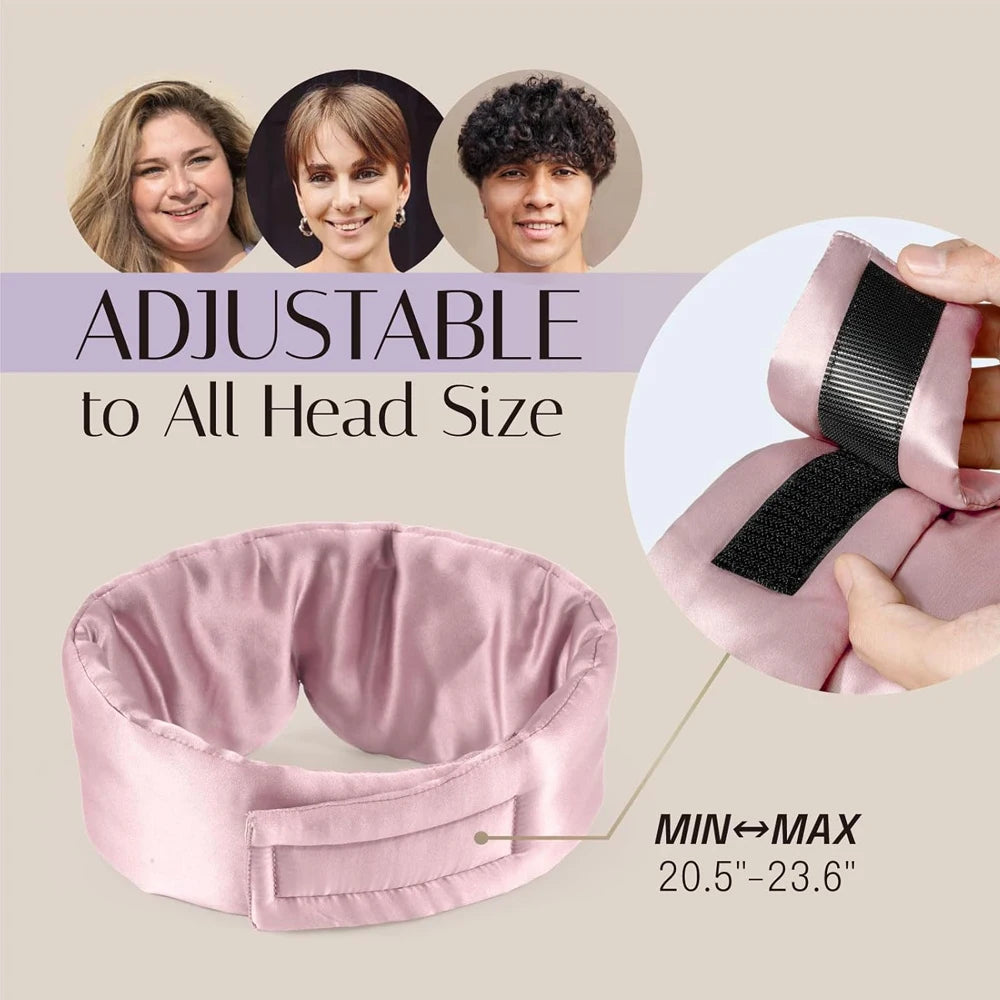 Mulberry Silk Sleep Mask – Soft Padded Light-Blocking Eyepatch