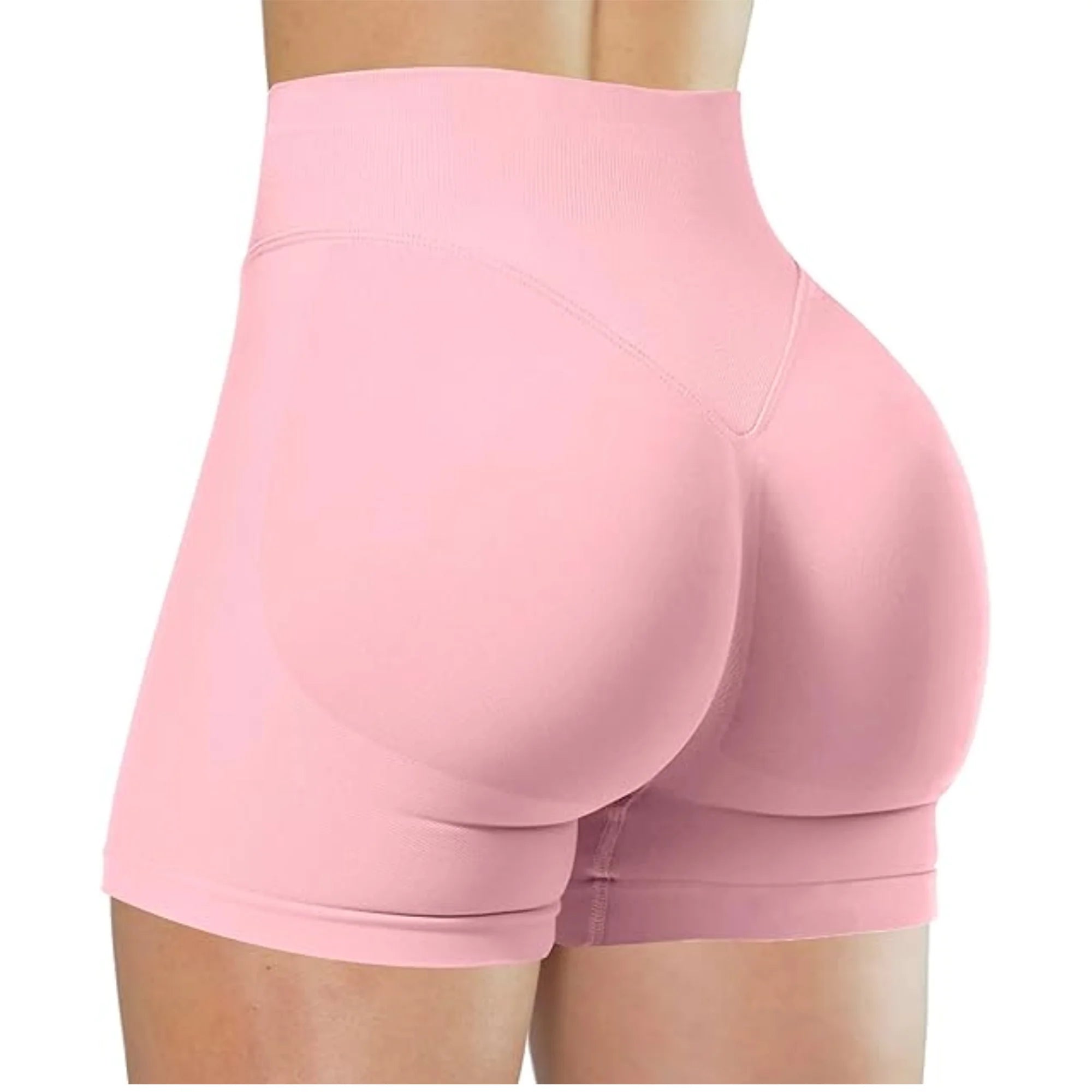 High-Waist Summer Yoga Shorts – Fashionable Fitness Leggings