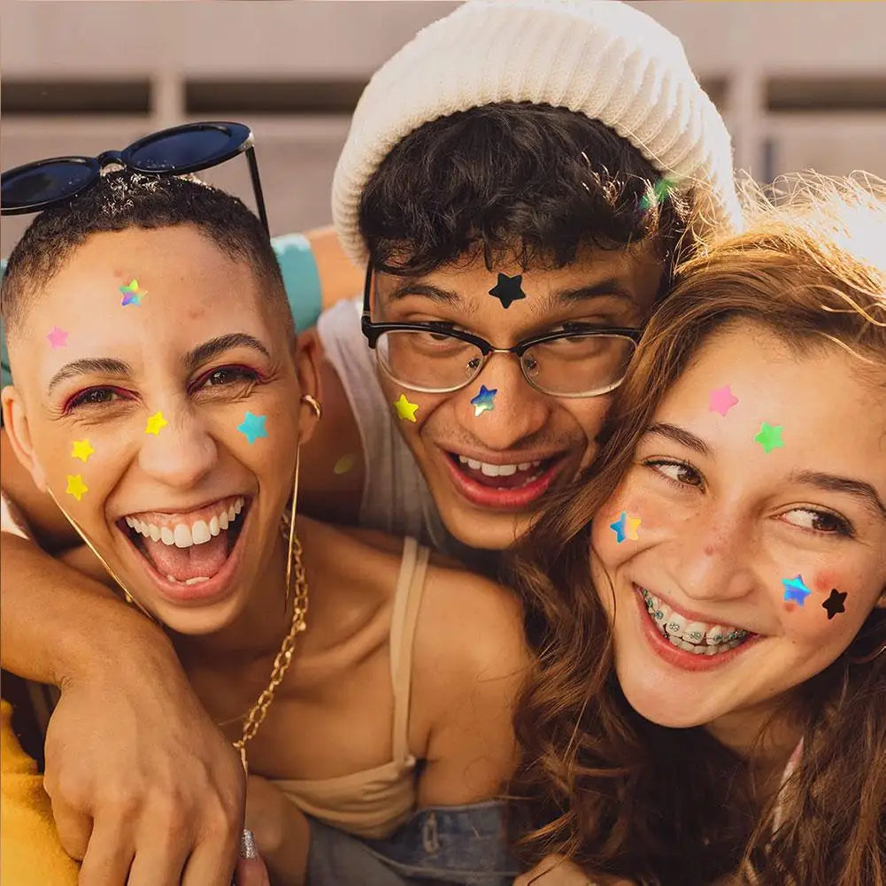 Colorful Star Pimple Patch – Invisible Acne Spot Stickers