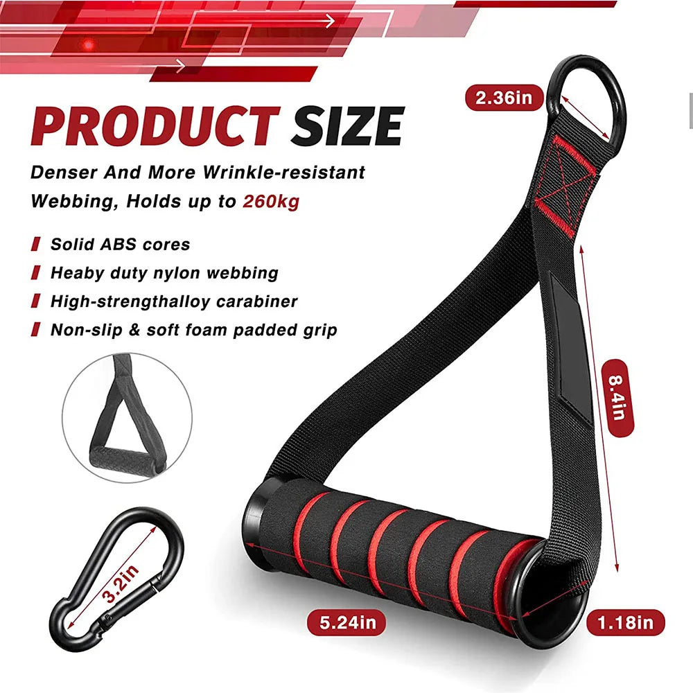 Tricep Rope Pulldown – Biceps, Back & Shoulder Attachment