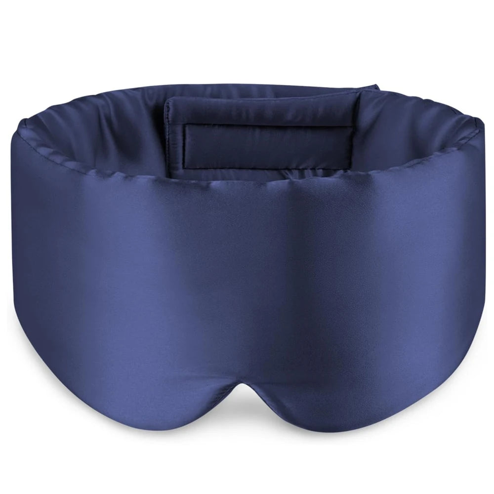 Mulberry Silk Sleep Mask – Soft Padded Light-Blocking Eyepatch