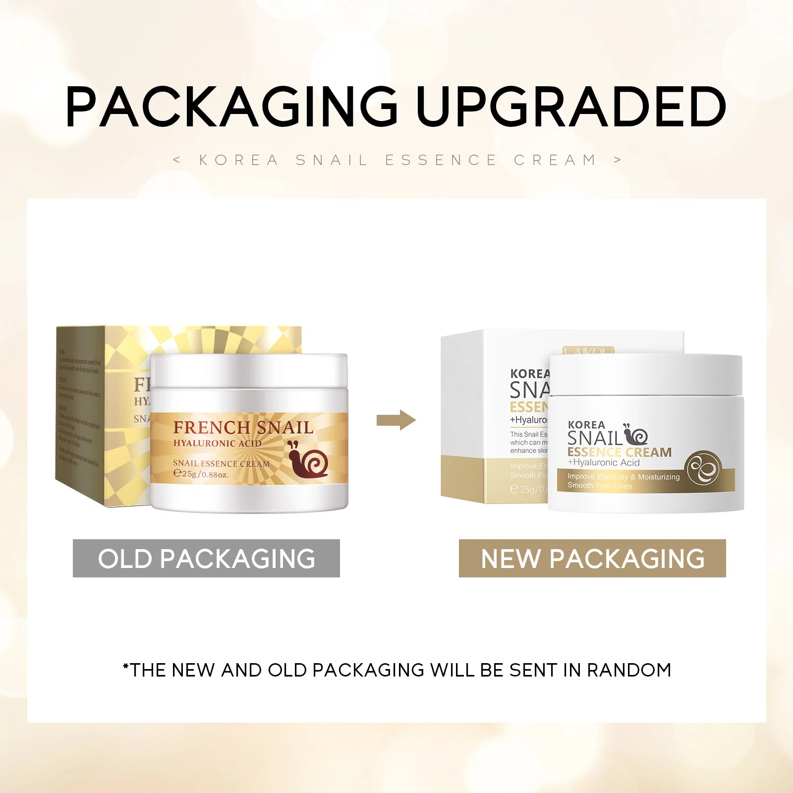 Snail Anti-Aging Face Cream – Collagen & Moisturizing Day Cream