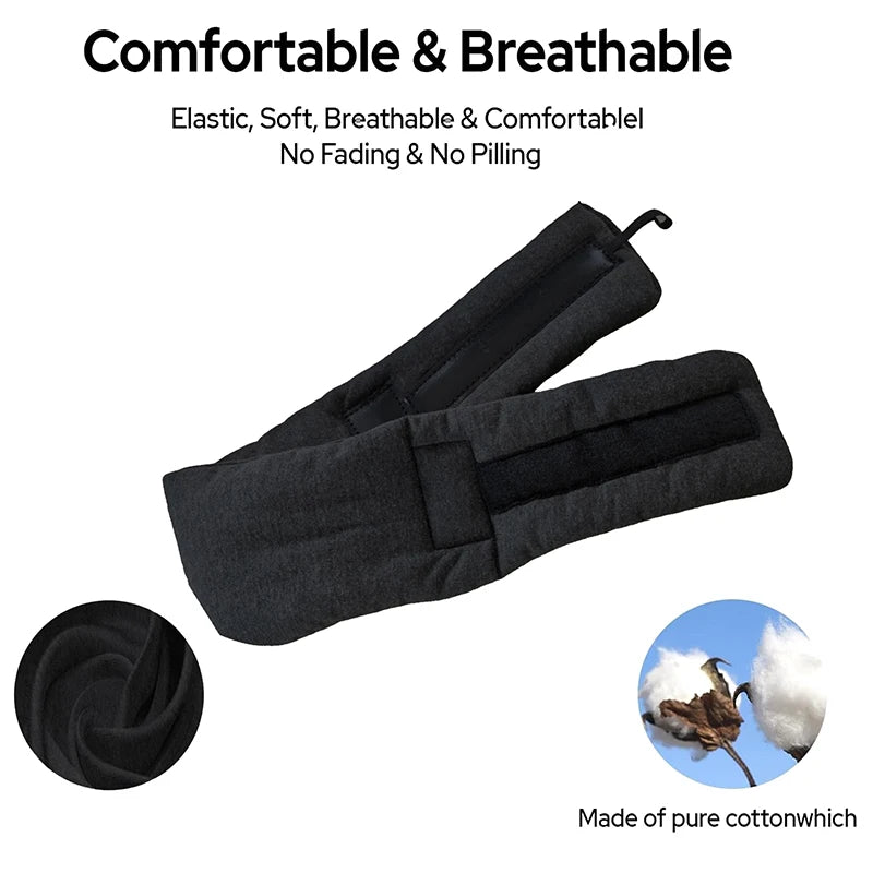 3D Sleep Mask – 100% Blackout Adjustable Eye Cover