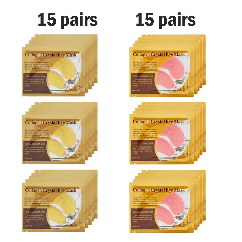 Gold Collagen Crystal Eye Mask for Firming & Moisturizing Care