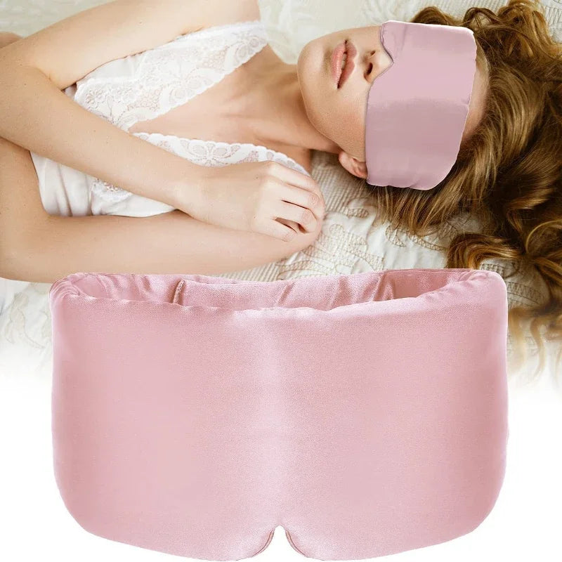 100% Mulberry Silk Sleep Mask Light Blocking Eyeshade