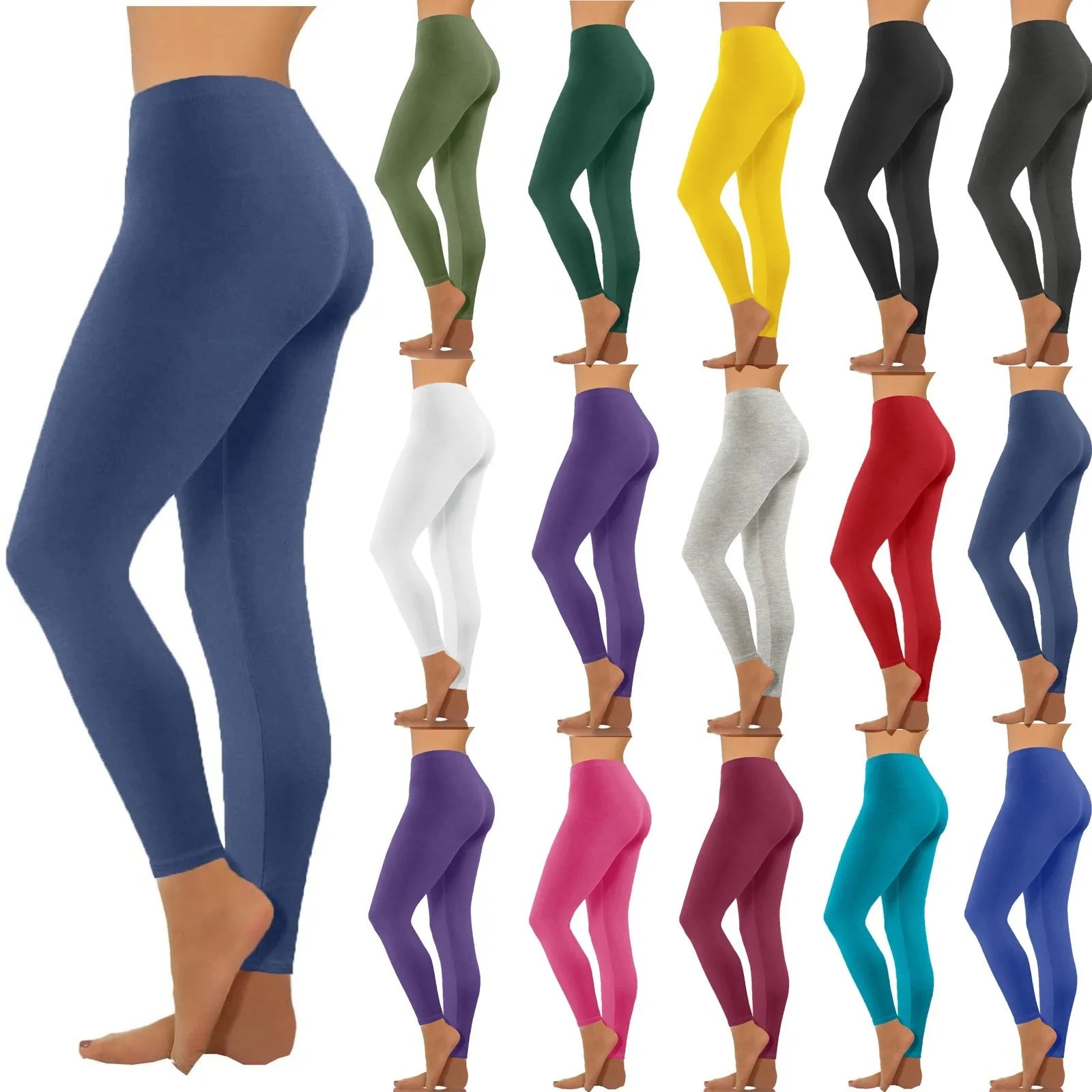 Women’s Seamless High Waist Booty Lifting Gym Leggings