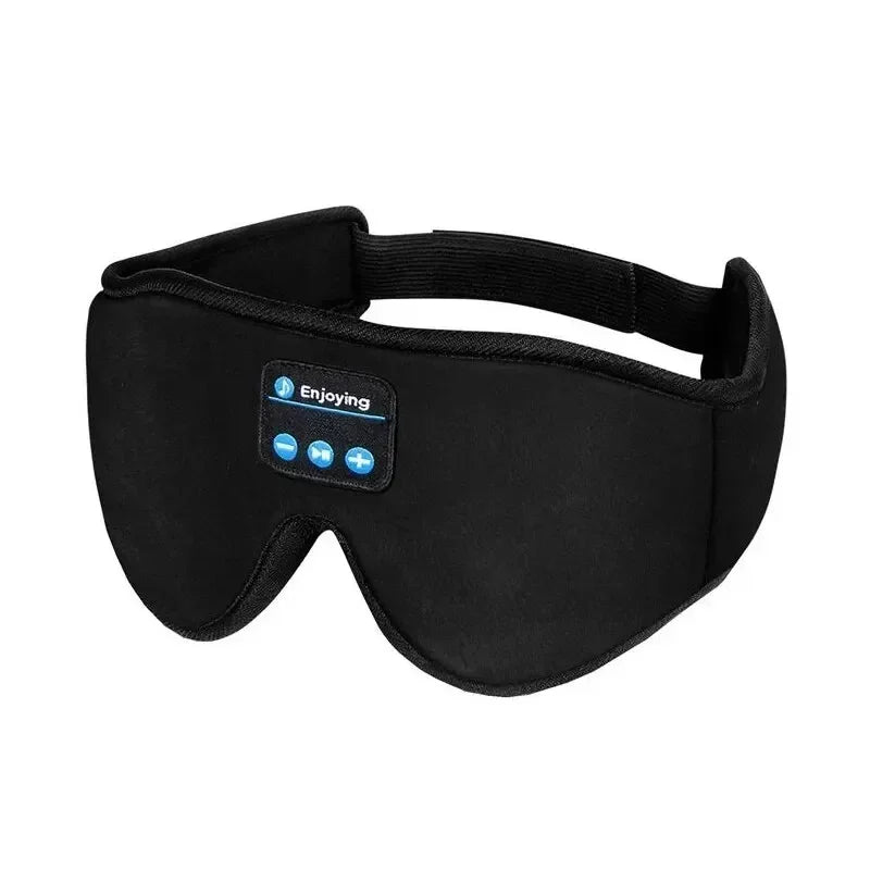 3D Bluetooth Sleep Eye Mask with Built-in HD Music Headphones